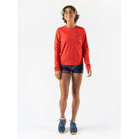 RABBIT - Women's - Race Pace Tee LS - Fiery Red